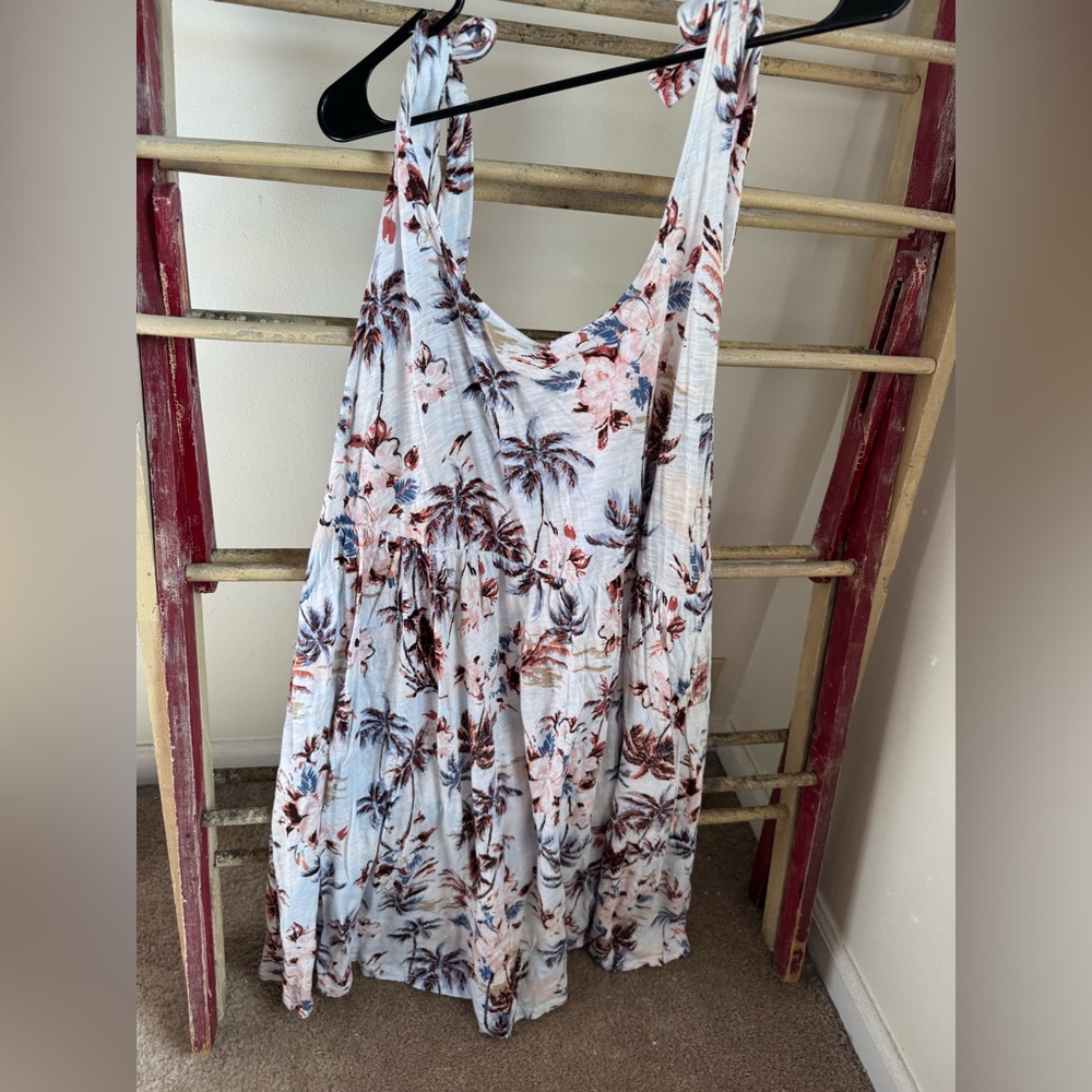 Tropical Sleeveless Dress